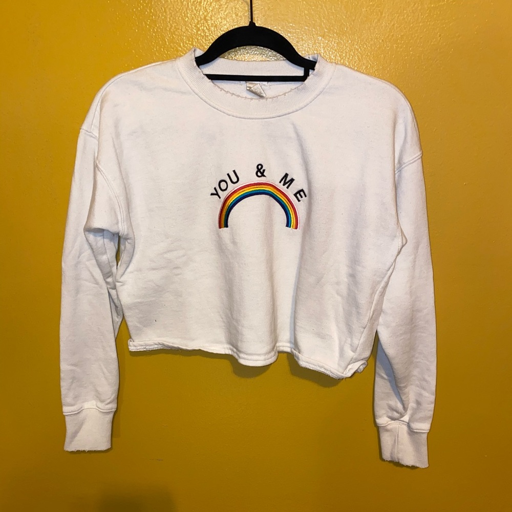 Forever21 crop top sweater